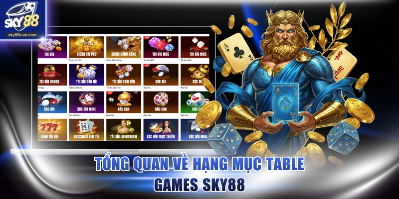 Tổng quan về hạng mục Table Games SKY88
